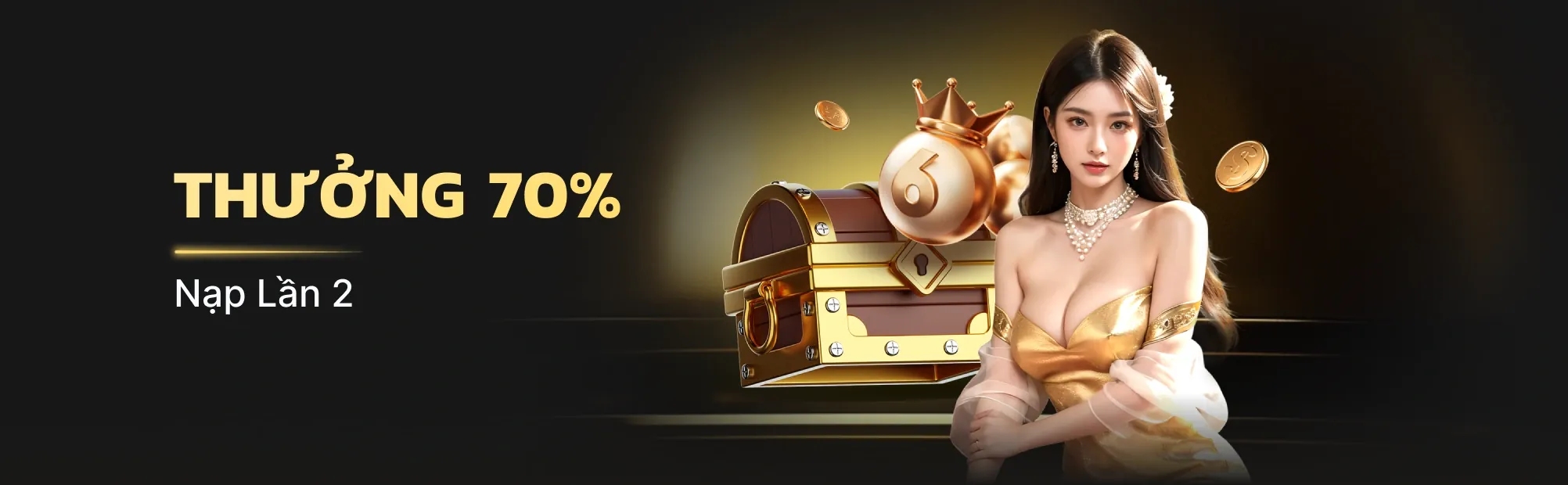 Vòng quay miễn phí và tiền thưởng nạp lại
